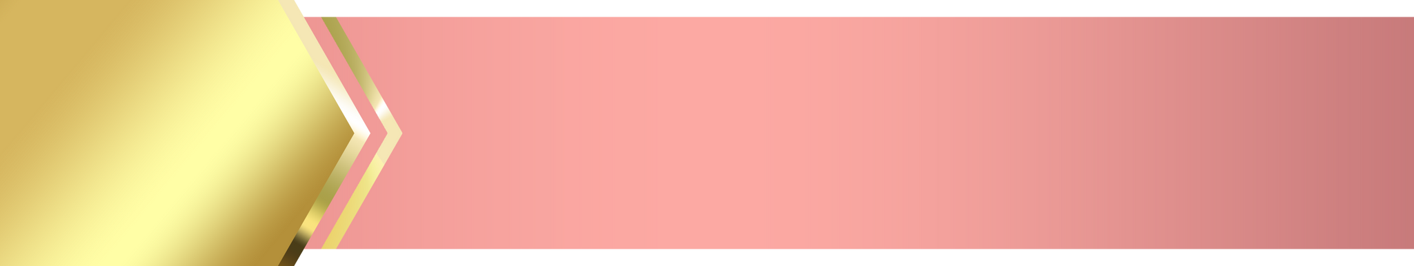 gold pink banner and bottom bar
